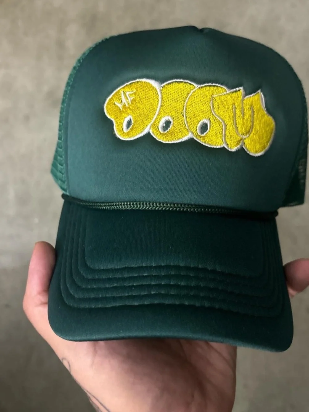 MF DOOM trucker hat green - Picture 2 of 3